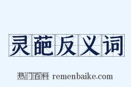 灵葩反义词是什么意思的图片